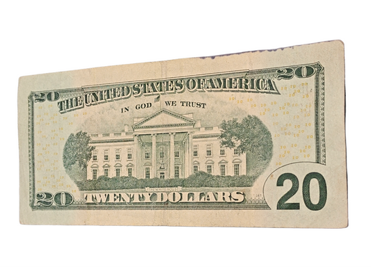 20 Dollar United States of America Note | Rare Collectible | As Per Image - Collection Bazzar