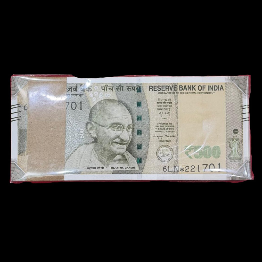 Rs 500 Star Serial Packet Ending 786 Holy Bismillah number sanjay malohtra