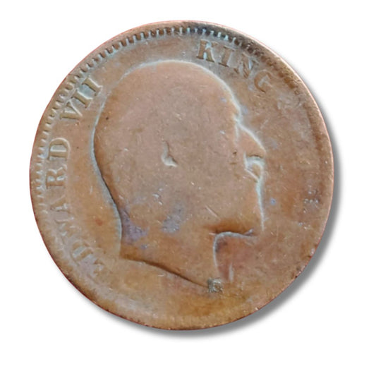 1905 1/4 Anna Coin – Edward VII King Emperor | Buy British India Coin Online