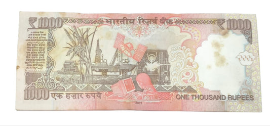 Rs 1000 Note Packet 456901 Serial | Demonetized RBI Issue 100 UNC Notes