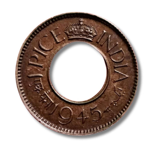 1945 One Pice Coin – George VI King Emperor