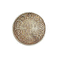 1899 half rupee British India silver coin featuring Queen Victoria Empress and floral wreath reverse design.