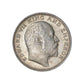 1906 India half rupee silver coin featuring King Edward VII with floral wreath reverse, British India collectible silver coin.
