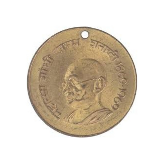 Mahatma Gandhi Birth Centenary Medal 1869–1969 – Rare Historic Collectible