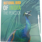 National Bird Peacock Souvenir Coin Front by India Government Mint Cover