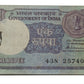 Rare ₹1 note packet with serial number 257401, signed by S. Venkitaramanan, Government of India issue 100 UNC notes full bundle