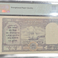 1943 10 King George VI Note | Deshmukh Signature | PMG 55 EPQ Certified | Rare British India Collectible Currency