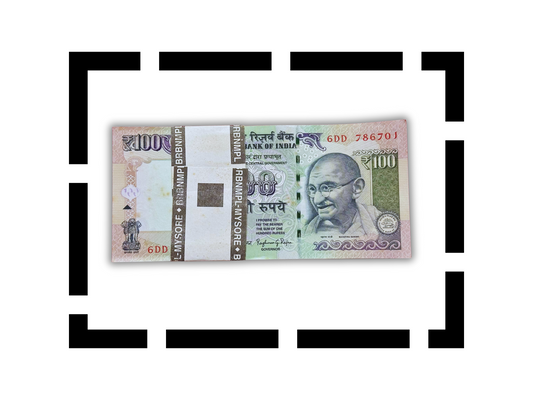 Rare ₹100 Note 6DD 786701 | Raghuram Rajan Governor | Collectible