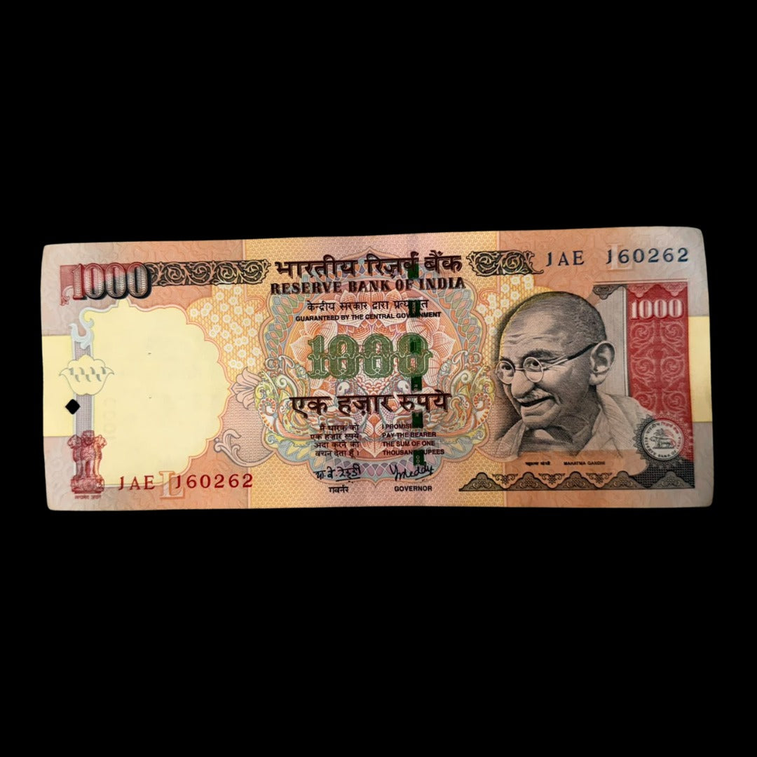 rs 1000 note bank Birthday 160262 February 1962