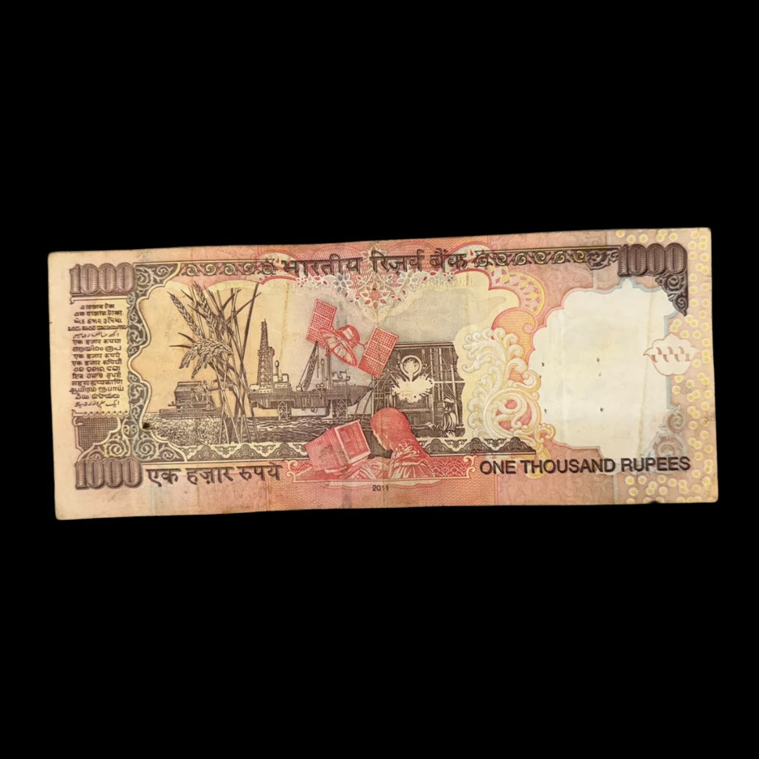 rs 1000 note 412001 jai shree ram number 214 rare note