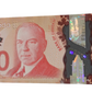 Canada $50 Polymer Banknote – Rare Collectible Currency