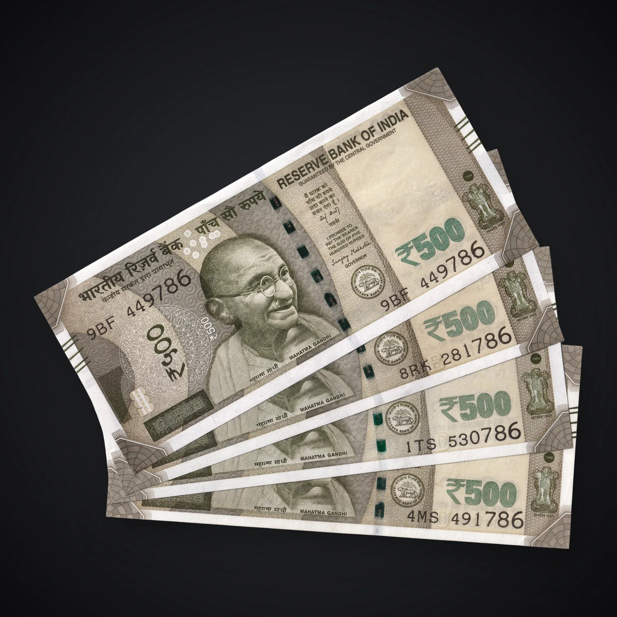Rs 500 Note Ending 786 Number Rare Each Note Price