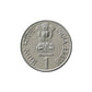 1999 Rs 1 Indian coin commemorating Saint Dnyaneshwar (1274–1296 A.D.) featuring his portrait and the Ashoka Pillar emblem.
