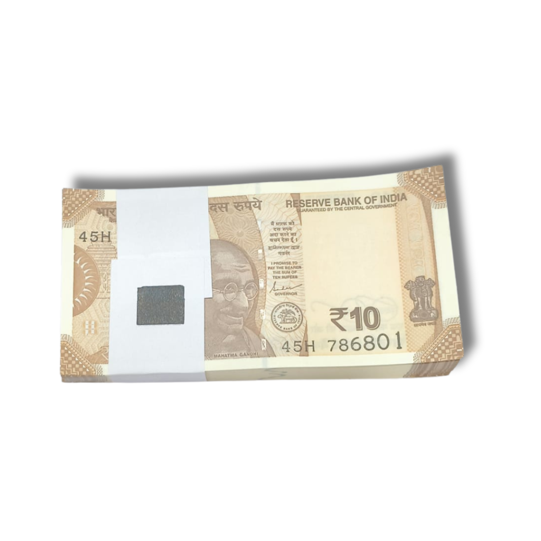 Rs 10 Note Packet 786801 Holy 786 Bismillah 100 Notes GEM UNC