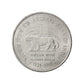2010 Rs 2 commemorative coin featuring RBI 75 years design with tiger and Reserve Bank of India logo.