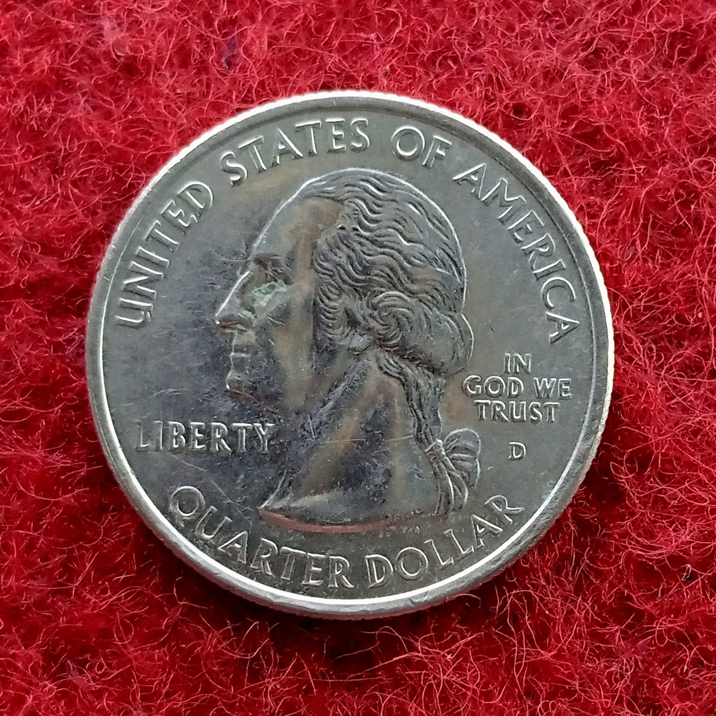 Quarter Dollar USA (United States) 1/4 Dollar North Dakota 2006 Coin